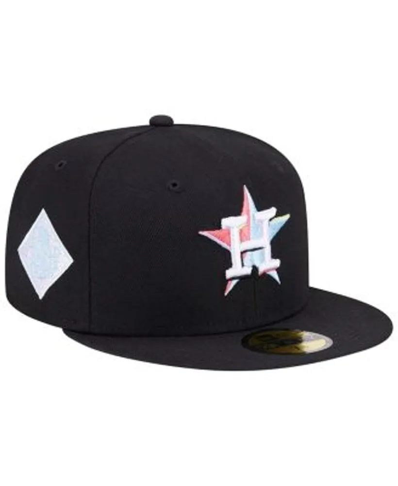 Men's Houston Astros New Era Red White Logo 59FIFTY Fitted Hat