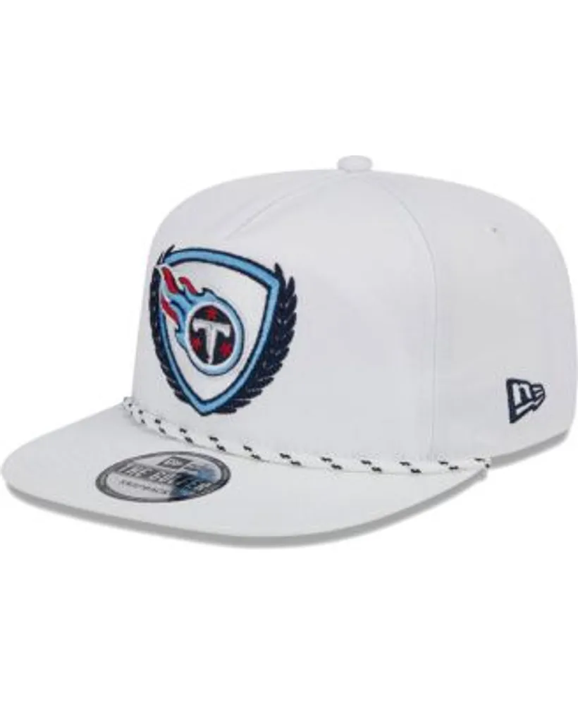 Tennessee Titans Throwback Golfer Hat, Gray, by New Era