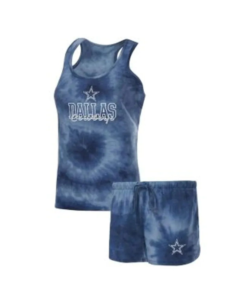 Concepts Sport Women's Navy, Silver Dallas Cowboys Muscle Tank Top and Pants  Sleep Set - Macy's