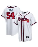 Max Fried Atlanta Braves Nike Women's Alternate Replica Player Jersey - Navy