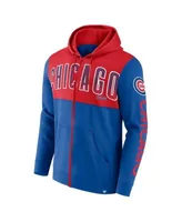 Youth Red Chicago Cubs Wordmark Full-Zip Hoodie