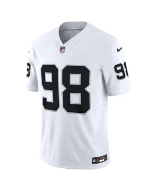 Maxx Crosby Las Vegas Raiders Youth Limited Color Rush Nike Jersey - White