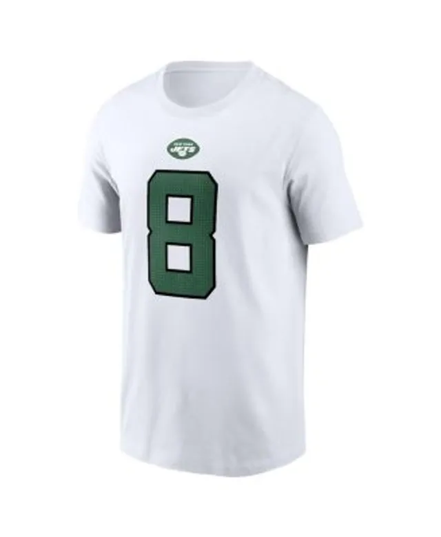 Nike Men's Aaron Rodgers White New York Jets Player Name and Number T-shirt