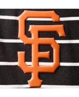 LevelWear Men's Black San Francisco Giants Sector Raglan Polo