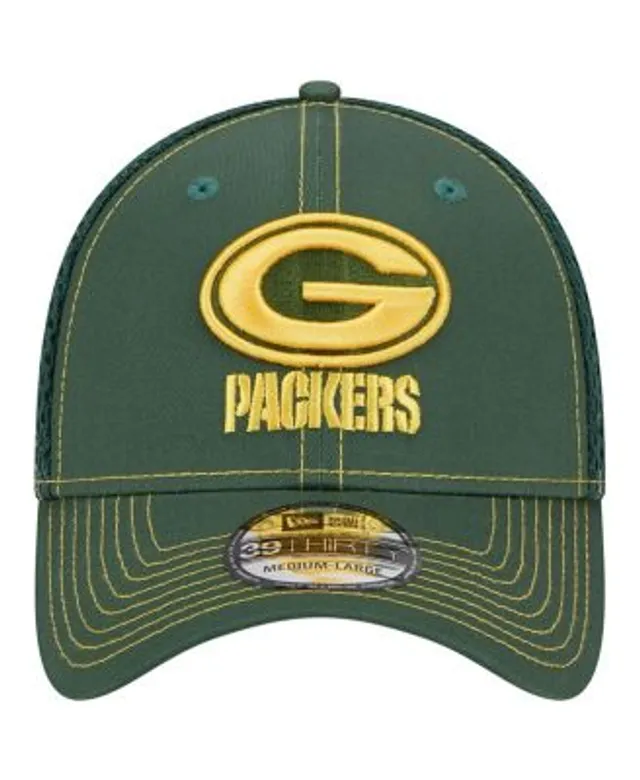 New Era Green/Gold Green Bay Packers Team Split 9FIFTY Snapback Hat