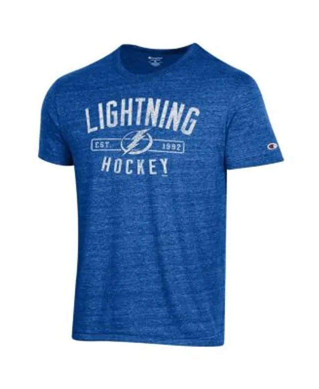 Tampa Bay Lightning Youth Primary Logo Long Sleeve T-Shirt - Blue