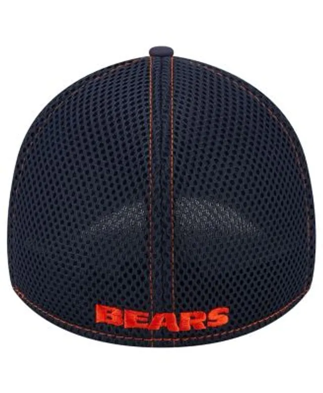 Men's New Era Navy/Orange Chicago Bears Surge 39THIRTY Flex Hat