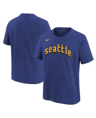 Men's Fanatics Branded Navy Seattle Mariners 2022 Postseason Locker Room T-Shirt Size: Medium