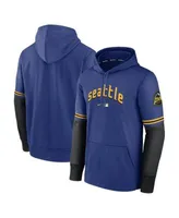 Nike MLB Seattle Mariners Therma Hood - City Connect Black/Blue