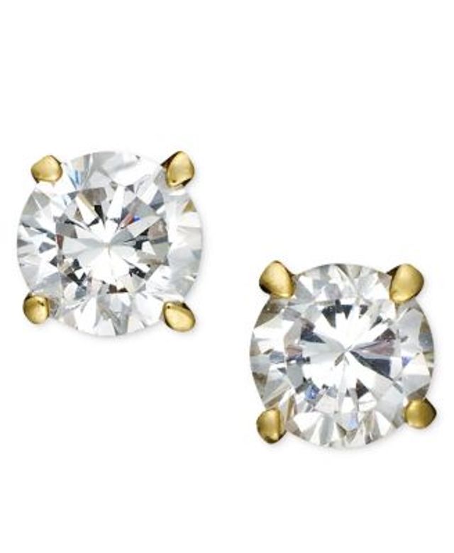 Giani Bernini Cubic Zirconia Love Knot Stud Earrings, Created for