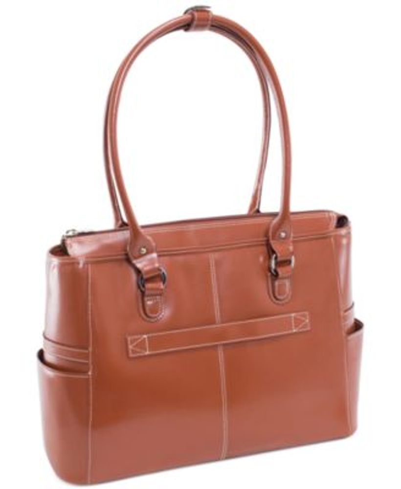 Willow Springs Leather Laptop Briefcase