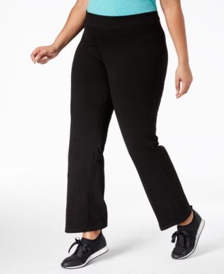 Plus Flex Stretch Active Yoga Pants, Created for Macy's