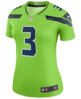 Nike Men's Seattle Seahawks Russell Wilson Game Jersey - Lime