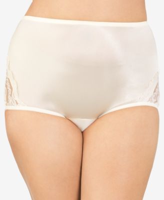 Perfectly Yours® Lace Nouveau Nylon Brief Underwear 13001, extended sizes available