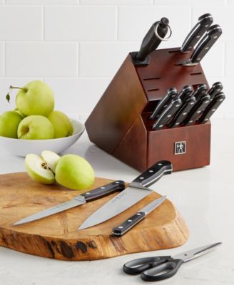 Classic 16-Pc. Knife & Block Set, Created for Macy's
