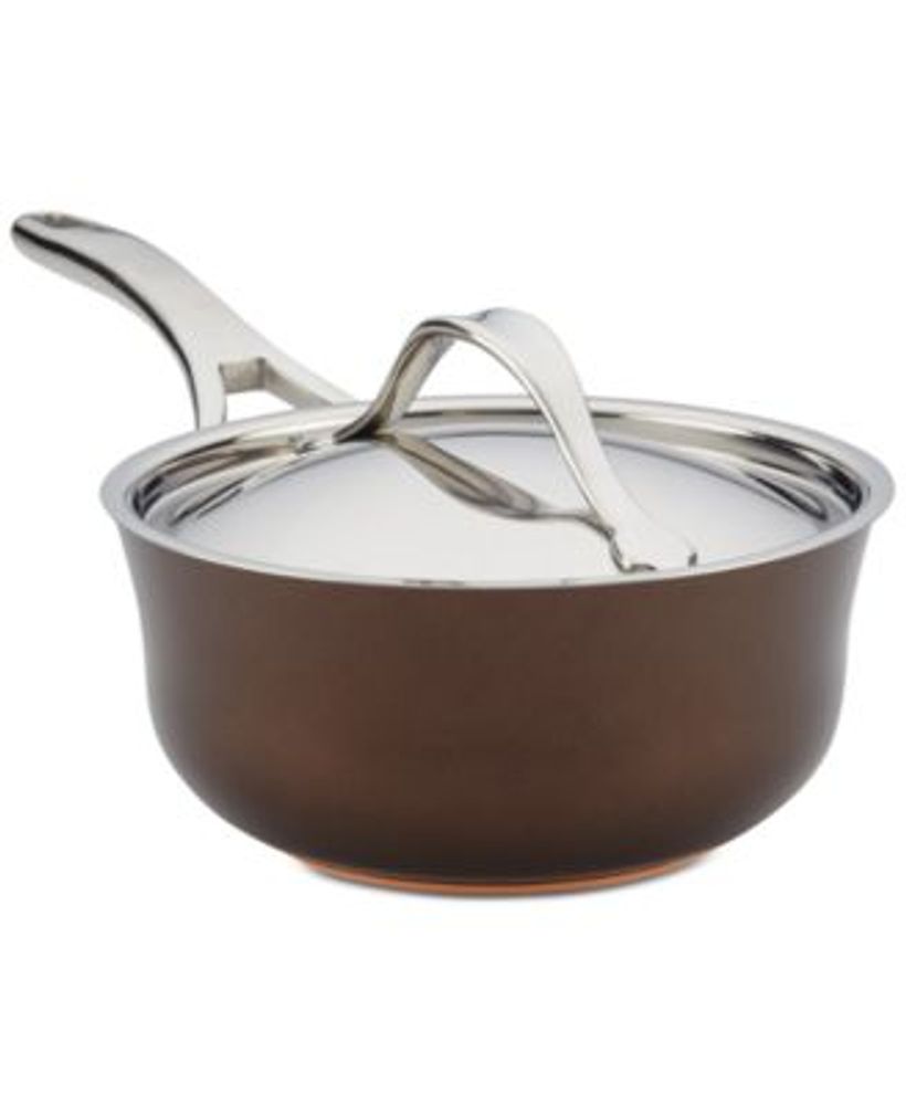 Anolon Nouvelle Copper Stainless Steel 12-Inch Covered French