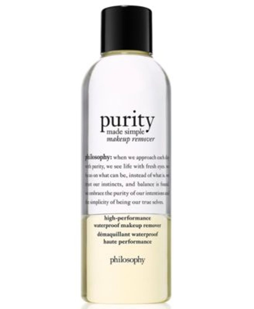 Purity Made Simple High-Performance Waterproof Makeup Remover, 6.6-oz.