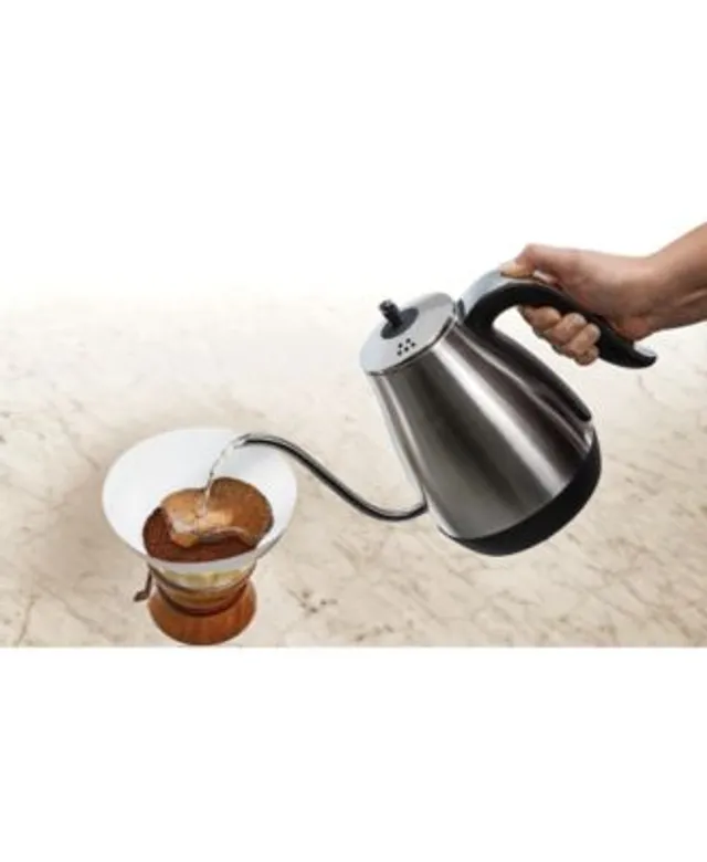 GROSCHE Marrakesh Gooseneck Kettle for Pour Over Coffee Makers and Coffee  Drippers, Stainless Steel, 34 oz