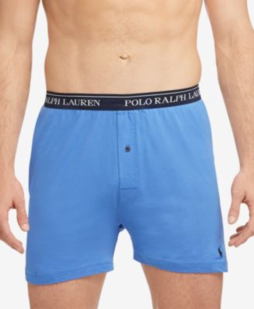 Polo Ralph Lauren Men's 5-Pack. Classic Knit Boxer Briefs