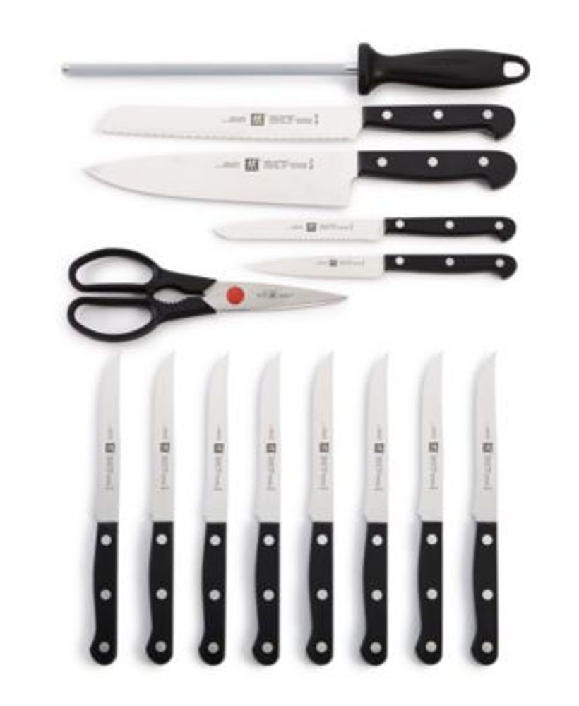 J.A. Henckels International Solution 15-Pc. Knife Block Set - Macy's