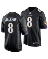 Youth Lamar Jackson Purple Baltimore Ravens Tie-Dye Name & Number T-Shirt