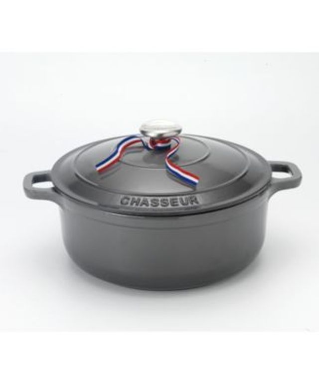 Chasseur French Enameled Cast Iron Braiser with Lid, 2.6-Quart