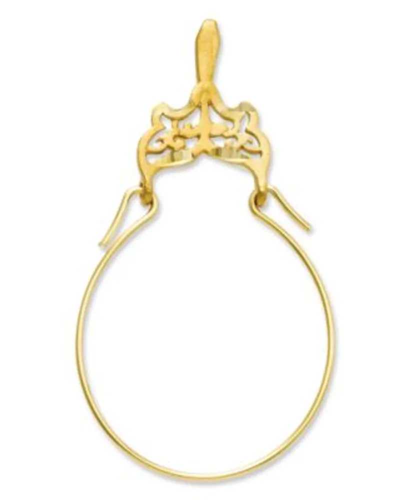 gold charm holder