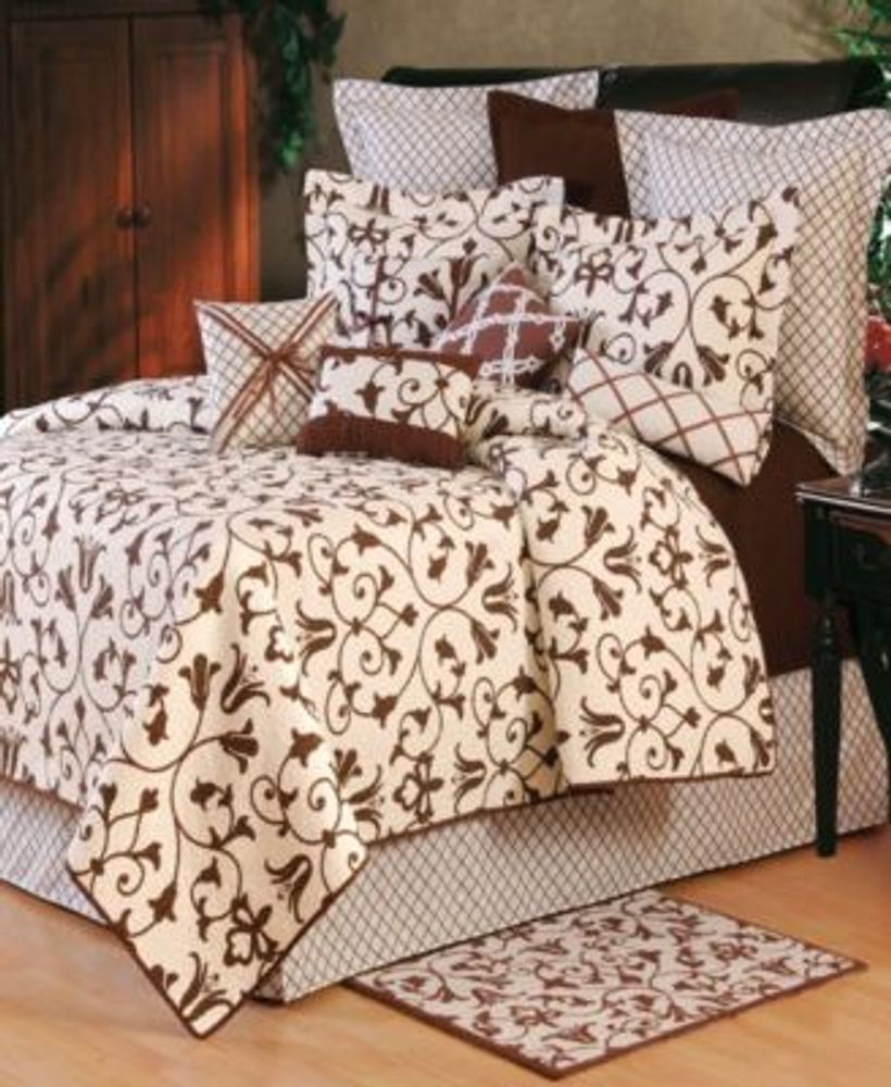 C&F Home Seraphina Brown Full Queen 3 Piece Quilt Set | Fairlane Town Center C&F Home Seraphina Brown Full Queen 3 Piece Quilt Set | Fairlane Town Center
