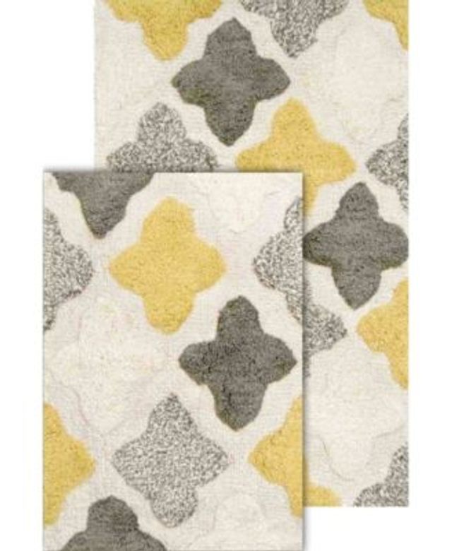 Yellow Bath Rugs & Mats - Macy's