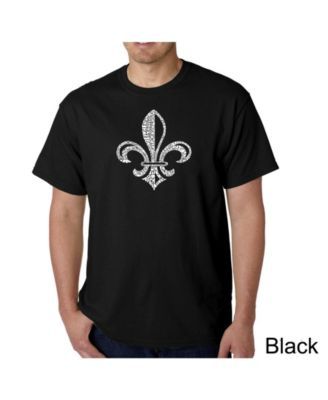 Mens Word Art T-Shirt - When the Saints Go Marching