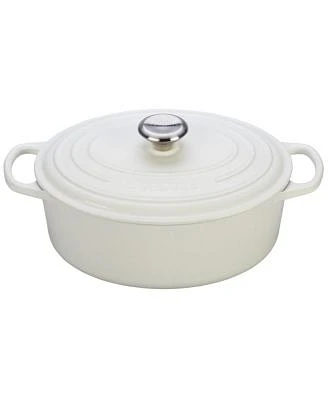 5 Quart Enameled Cast Iron Oval Dutch Oven