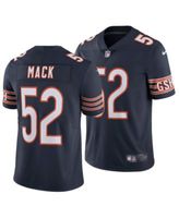 Khalil Mack Chicago Bears Jersey Men Medium Orange Nike Swoosh NFL Football  52