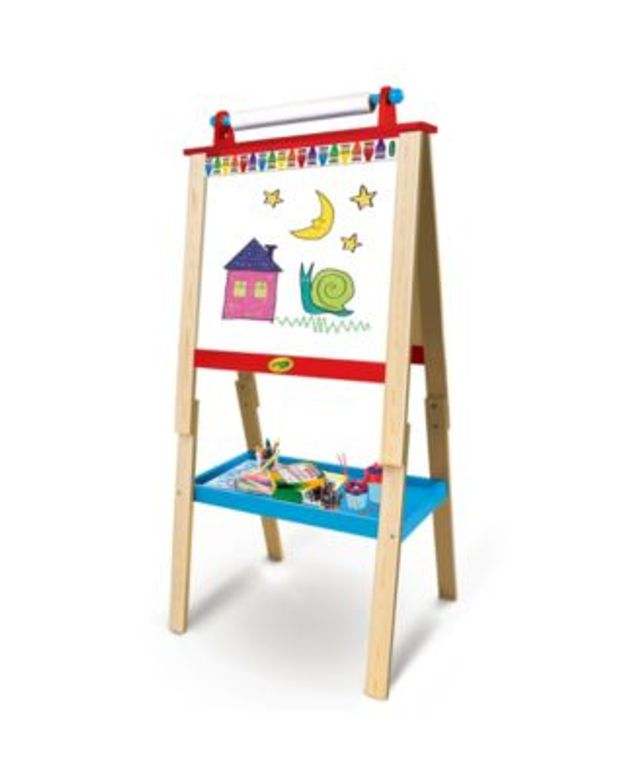 Crayola 2-Sided Easel Children's Creative Foldable Drawing Board 5033-01