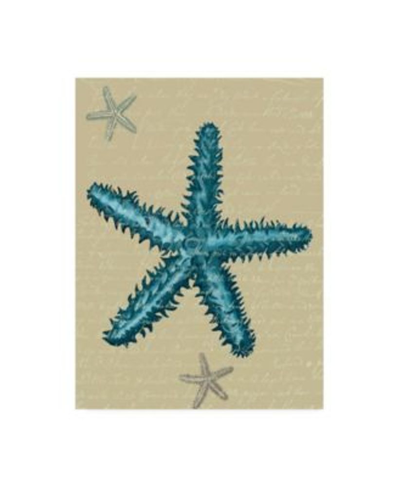 blue starfish art