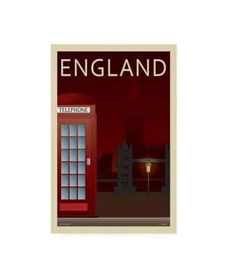 Incado Telephone Box England Canvas Art