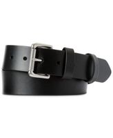 Men's Leather Roller-Buckle Belt