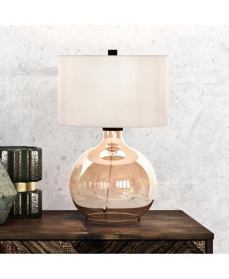 Laelia Table Lamp In Luster Glass