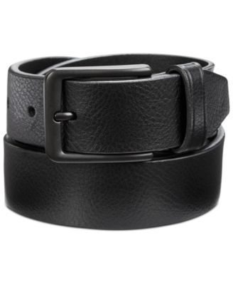 Men's Casual Pebble Leather Belt