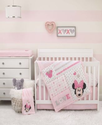 Minnie Mouse Love to Love 3-Piece Crib Bedding Set