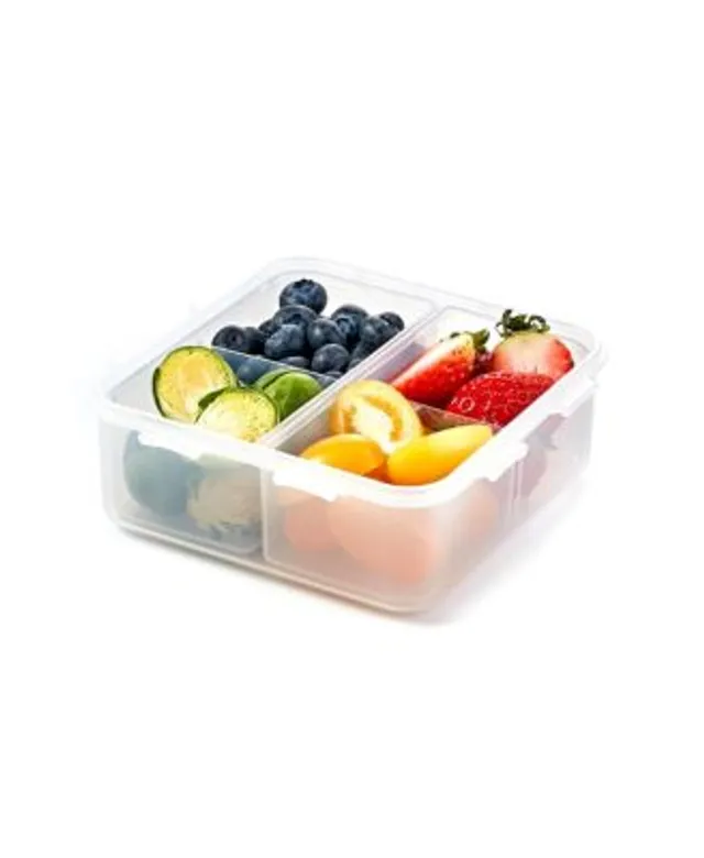 LocknLock On the Go Meals Divided Rectangular Food Storage