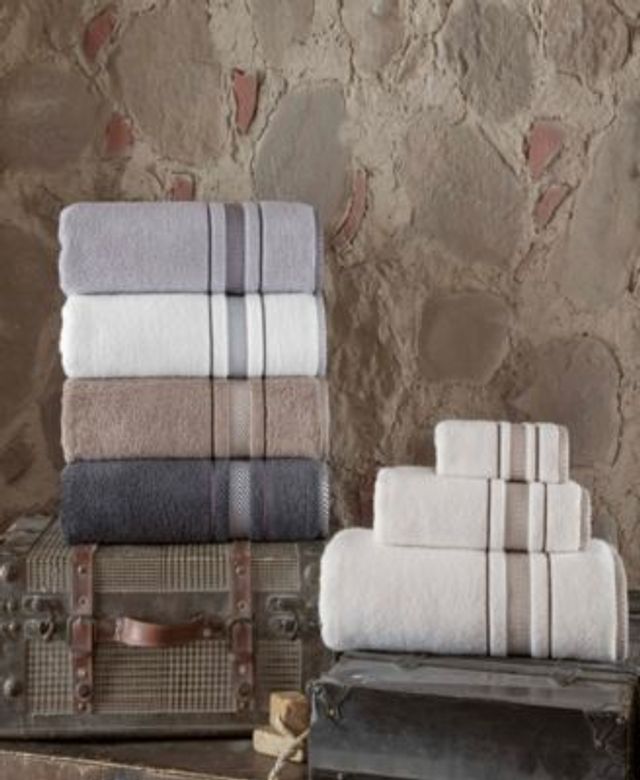 Enchante Home Vague Turkish Cotton Bath Towel Collection - Macy's