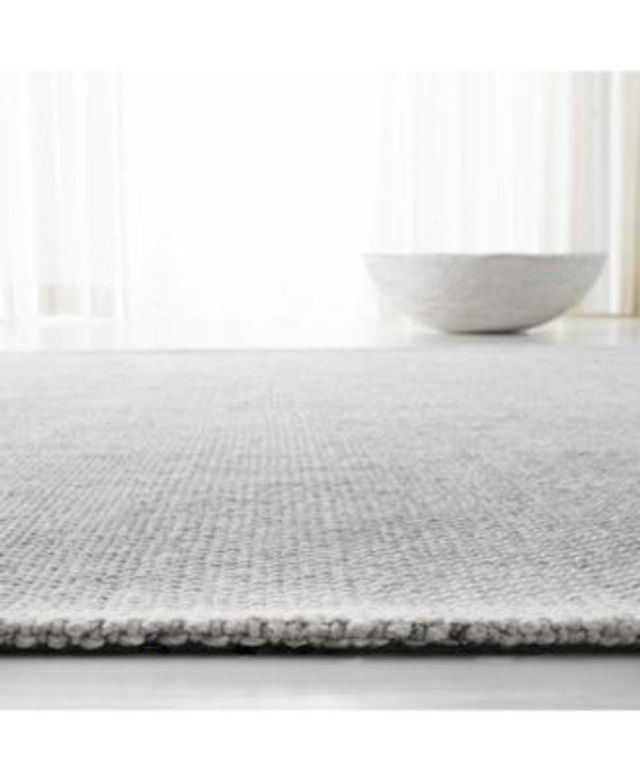 Lauren Ralph Lauren Miles Stripe LRL6400C Silver 4' X 6' Area Rug |  Foxvalley Mall