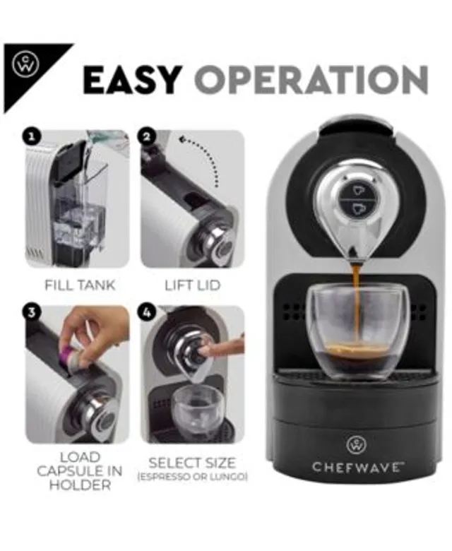 Ninja CFN601 Espresso & Coffee Barista System, Single-Serve Coffee &  Nespresso Capsule Compatible - Macy's