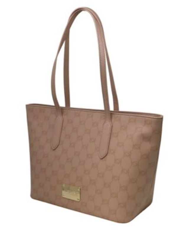 GUESS Rylan Monogram Top Zip Tote Macy's Exclusive