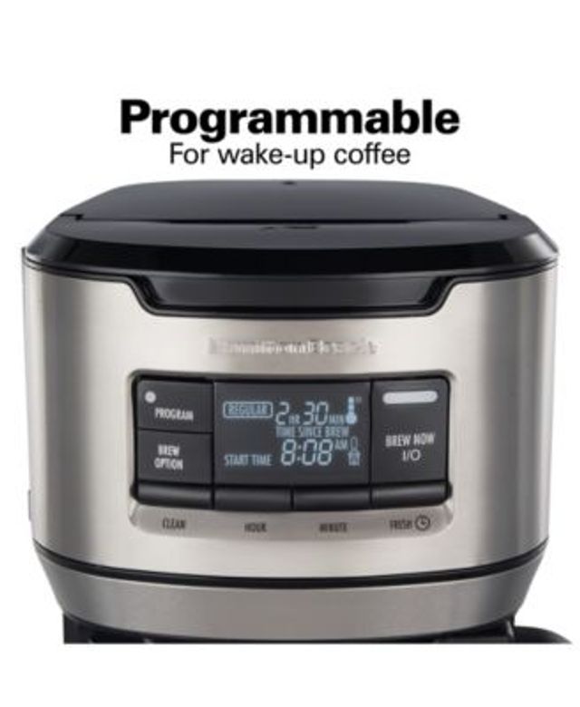 Haden Heritage 12-Cup Programmable Coffee Maker with Strength Control and  Timer - 75061 - Macy's