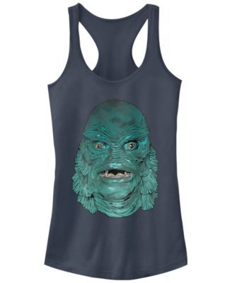 Universal Monsters Juniors Creature from The Black Lagoon Big Face Racerback Tank Top