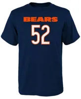 Outerstuff Khalil Mack Chicago Bears Youth Performance Player Name & Number V-Neck Top - Orange