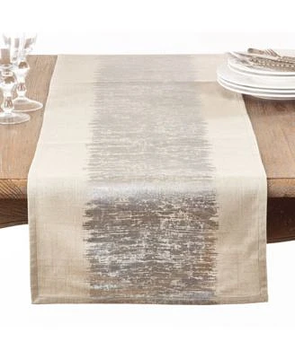 Metallic Banded Table Runner