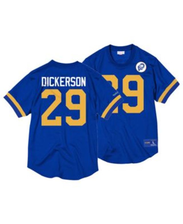 Men's Mitchell & Ness Eric Dickerson Gold Los Angeles Rams Tie-Dye Retired  Player Name & Number T-Shirt 