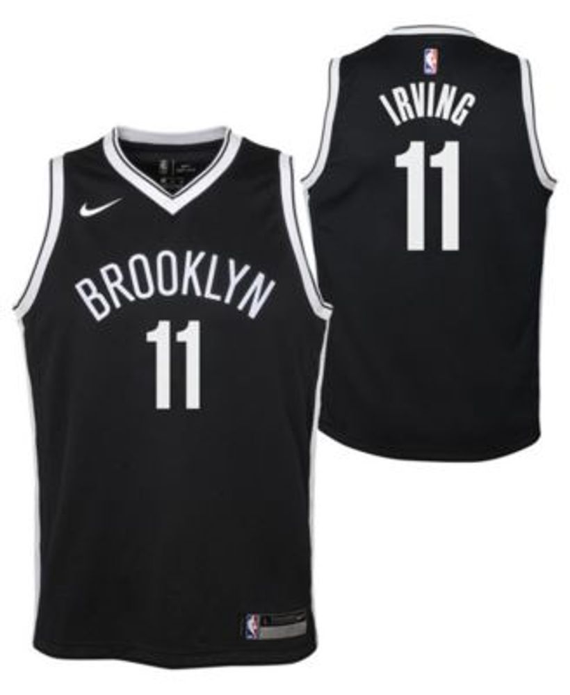 Nike Men's Kyrie Irving Black Brooklyn Nets 2021/22 Diamond Swingman Jersey - Icon Edition - Black